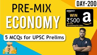 Pre-Mix || Economy || 9th September 2021 || UPSC Prelims