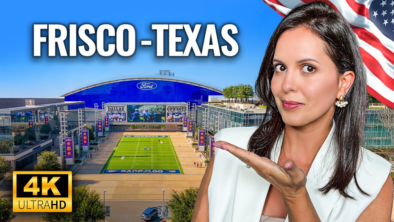 Frisco Texas em 4K Drone Tour | Os Lugares Mais Lindos da Cidade