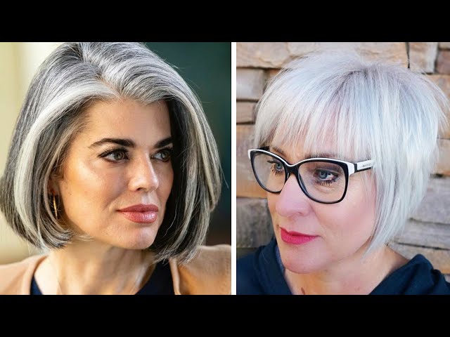 30 Flattering Hairstyles for Women over 60 with Glasses in 2024