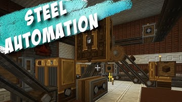 Steel Automation Using Create & Immersive Engineering