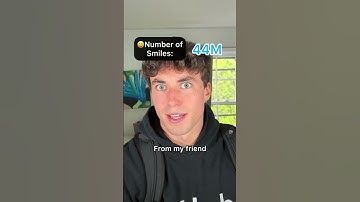 POV Everyone is given a certain amount of smiles every year to survive…