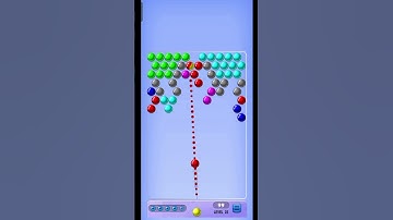 Bubble shooter arcade level 23/ bubble shooter game play/#shortfeed #games #bubbleworks #picabollon