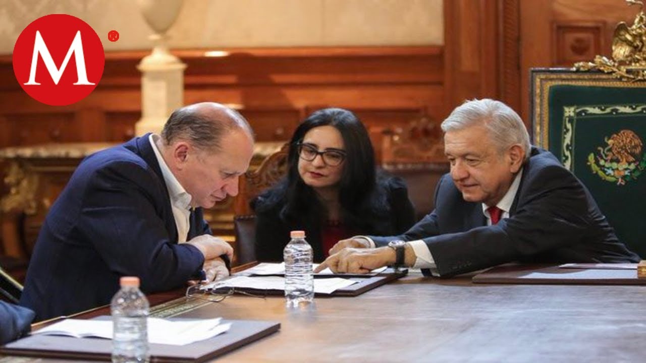 AMLO se reunió con directivos de HSBC en Palacio Nacional milenio tv youtube