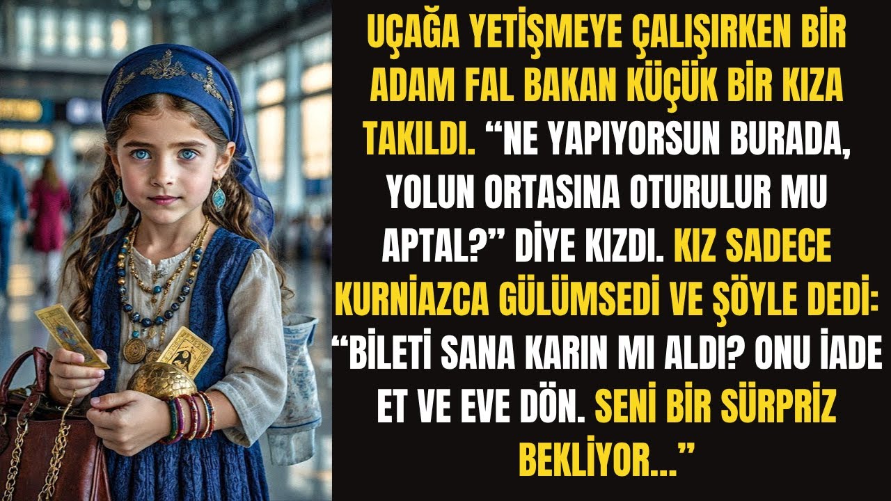 UÇAĞA YETİŞİRKEN FALCI BİR KIZA TAKILDI!KIZIN SÖYLEDİĞİ ŞEY ADAMIN HAYATINI TAMAMEN DEĞİŞTİRDİ
