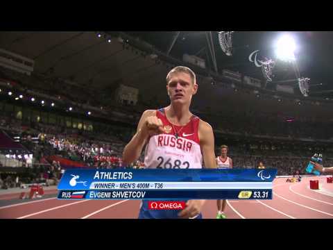 Athletics - Men's 400m - T36 Final - London 2012 Paralympic Games