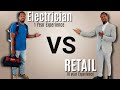 My 1st year experience being an electrical apprentice  everything i learned  retail vs trades