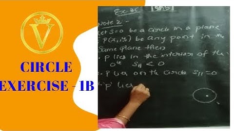 CIRCLE Exercise - 1b | Mathematics | Intermediate 1