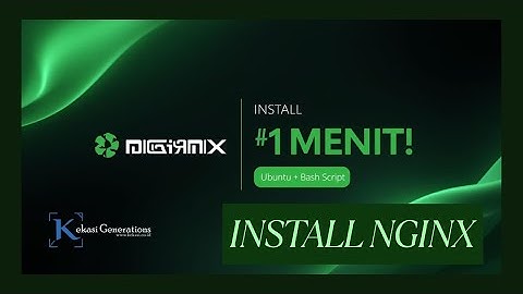 Cara Install NGINX di Ubuntu dalam 1 Menit (Pakai Bash Script)