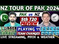 Pakistan vs new zealand 5th t20 match 2024 preview  playing 11 pitch live streaming  pak vs nz