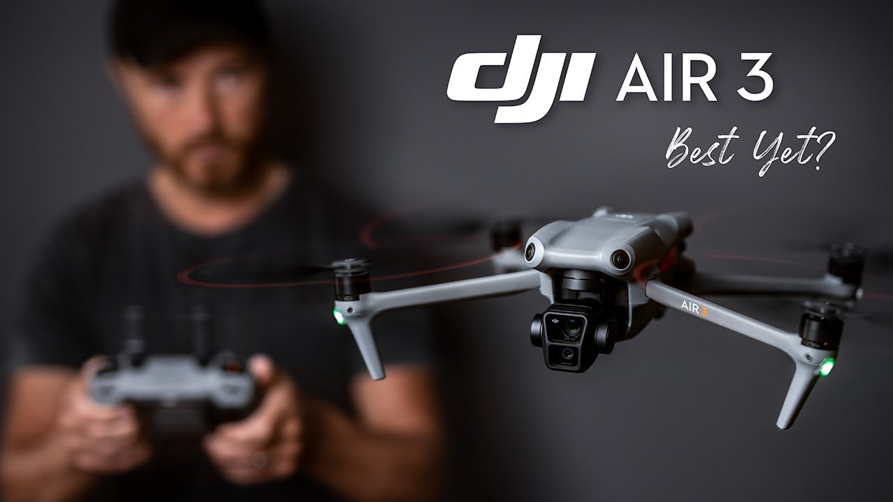 DJI AIR 3 Review - DUAL CAMERA is PERFECTION! (4K) 