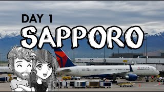 DAY 1 SAPPORO- 日本語字幕/CC! Japan trip vlog. Tokyo, Osaka, Kyoto, Nara, and Sapporo. The travel saga! by Katie Payne Vlogs 2,678 views 5 years ago 5 minutes, 32 seconds