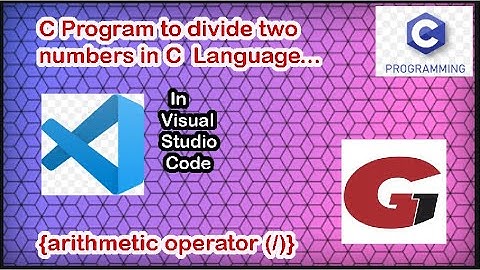 How to divide number in c programming || floating point value || c operators || Govind Gupta.