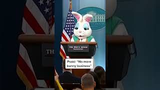Easter Bunny Stumbles Into White House Press Briefing