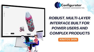 19. Kratos Template / Skin – Dual-Panel WooCommerce Product Configurator