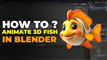 How To Animate A Fish Model in Blender With Just 2 Keyframes – No Rig Required! (Beginner Tutorial)