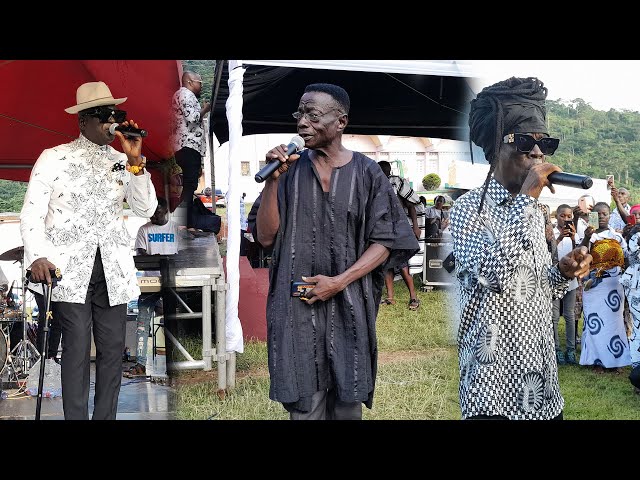 Teacher Boateng Performs Oheneba Ne Dee Ne Papa Tease At Kojo Antwi Father Funeral class=