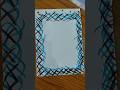 border design for school project #border 💯