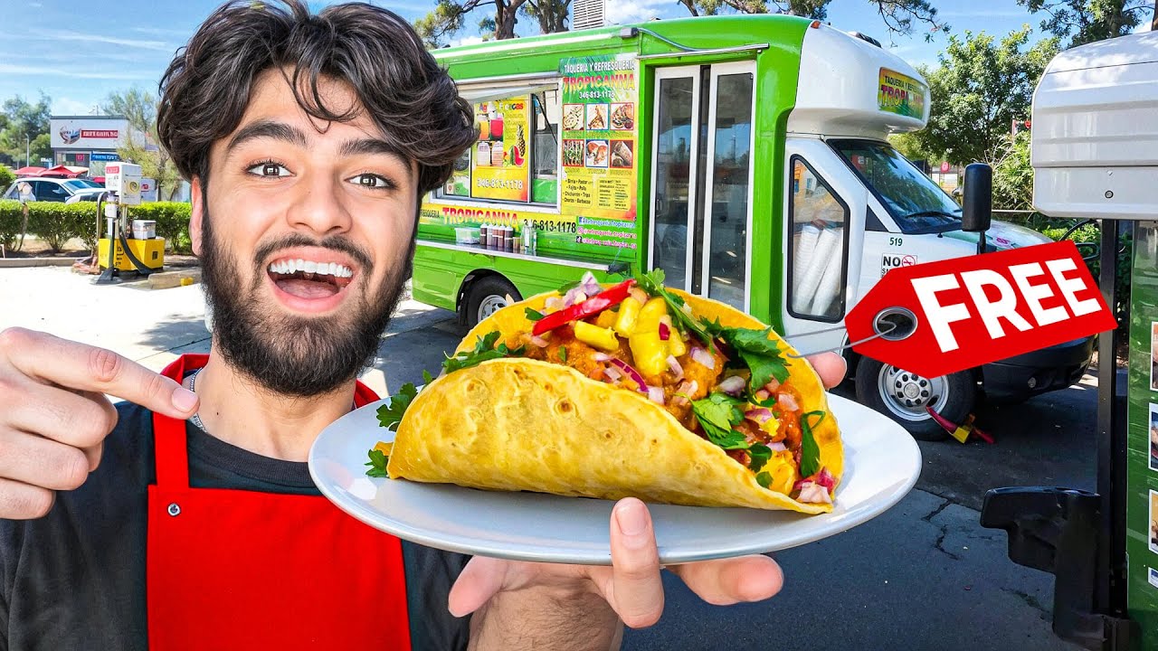 Handing out FREE TACOS to Strangers