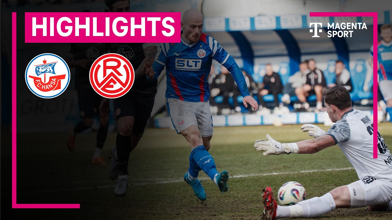 Hansa Rostock - Rot-Weiss Essen | Highlights 3. Liga | MAGENTA SPORT