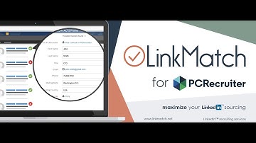 LinkMatch for PCRecruiter / LinkedIn