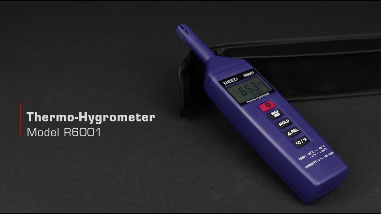 R6001 Thermo-Hygrometer