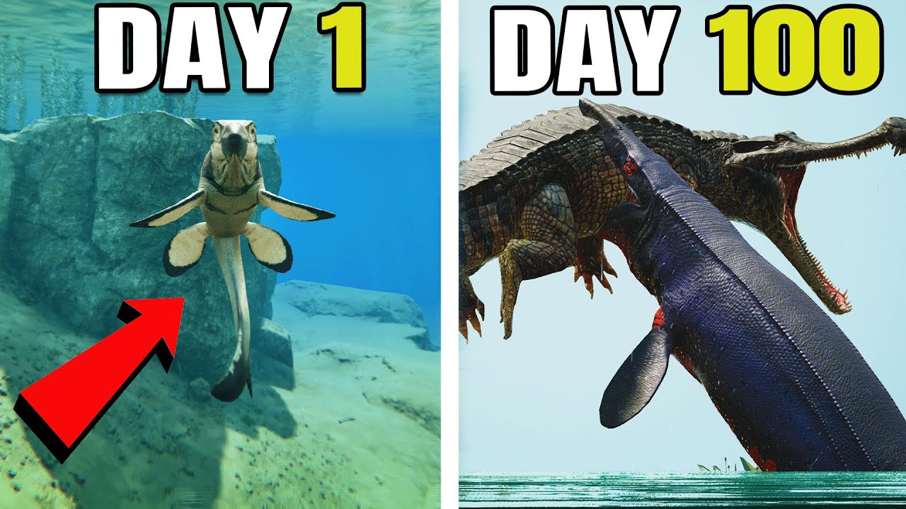 Начав с младенчества, он вырос в вершину — Жизнь тилозавра | Путь Титанов