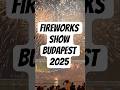 Budapest St Stephen Day Fireworks | Evening Over the Danube River