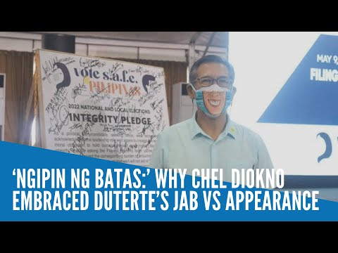 ‘Ngipin ng batas:’ Why Chel Diokno embraced Duterte’s jab vs appearance