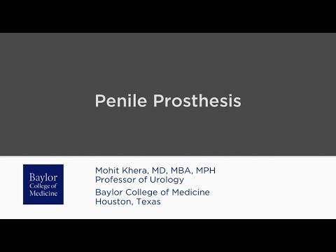 What you need to know about Penile Prosthesis: The Penile Implant