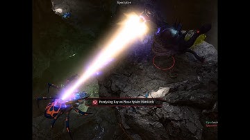 Spectator vs Phase Spider Matriarch 1v1 | Baldur