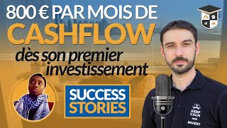 PREMIER PROJET : 800 € de CASHFLOW  | Gestion locative à distance