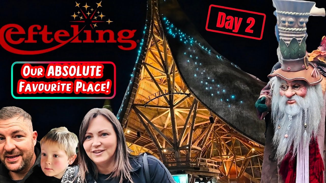 Efteling Themepark - Day 2 in our FAVOURITE EVER Place!! 🧙‍♂️✨️🎢🥞🍰