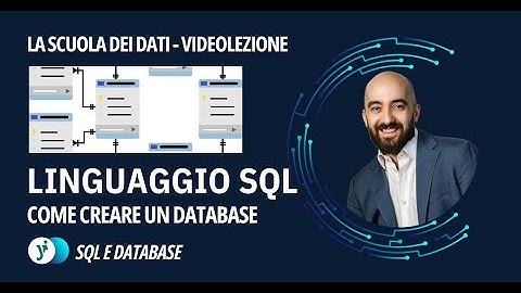 Tutorial CREATE DATABASE: Creare un database relazionale da zero