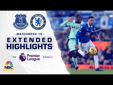 Everton v. Chelsea | PREMIER LEAGUE HIGHLIGHTS | 12/10/2023 | NBC Sports