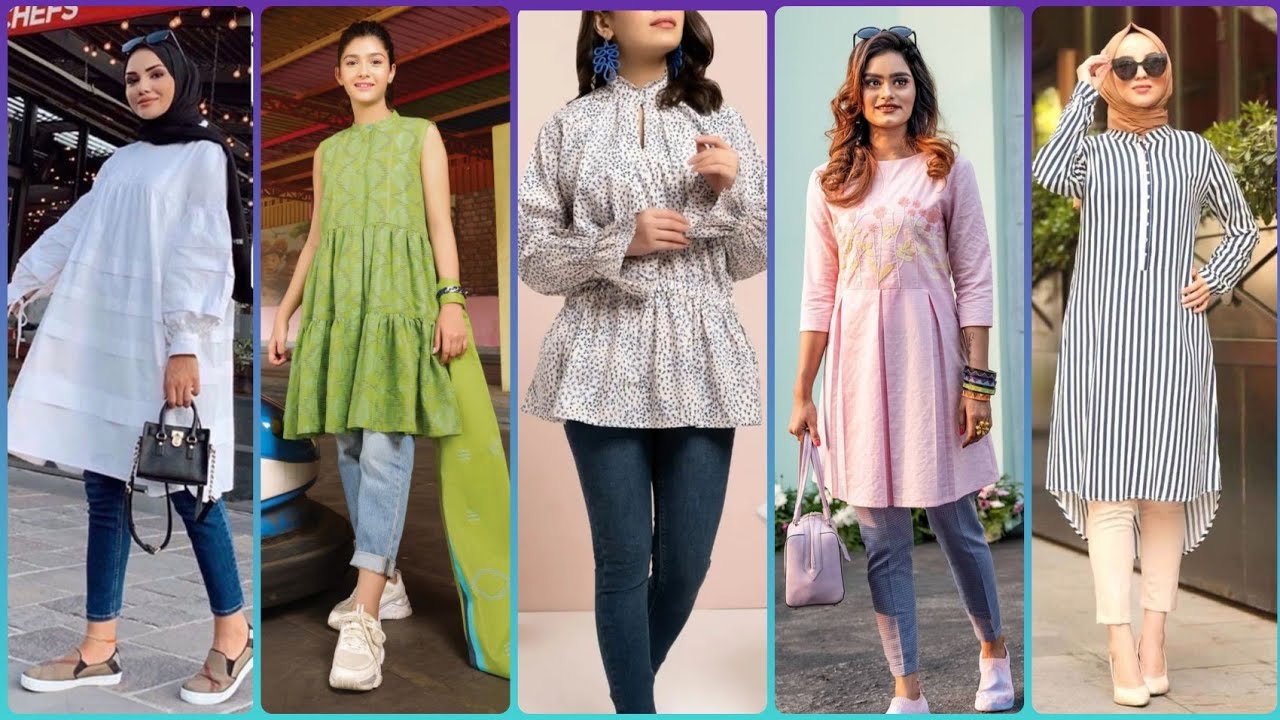 Top 15 Trending Designs of Kurtis to Style with Jeans