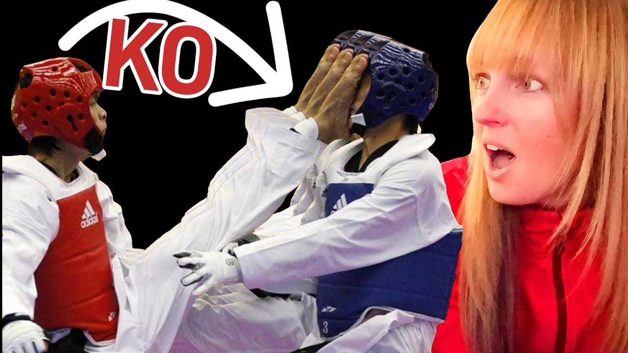 Реакции на нокауты в тхэквондо 🥋