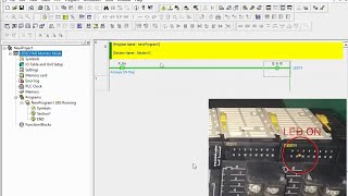 PLC OMRON : Setting IO Table dengan CX-Programmer dan Project LED Net Worth