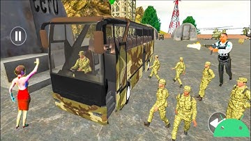 Army Bus Driver 2021 - Real Military Coach Simulator - Android Gameplay