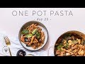 Delicious ONE POT Chicken & Eggplant PASTA 🐝 DAY 25 | HONEYSUCKLE