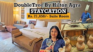 Agra Road Trip | Weekend Hotel Staycation at DoubleTree By Hilton Agra | Astor Suite Review