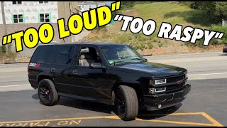 Too Loud True Dual Straight Piped Chevy Tahoe 5.7L V8