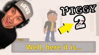 PIGGY 2 IS OFFICIALLY COMING!? | Roblox Piggy 2 Teaser Trailer Reaction
