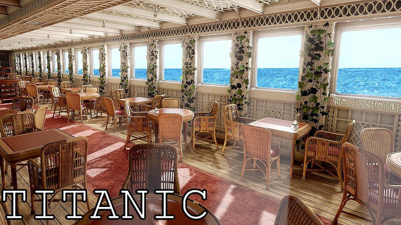 You're on The Titanic in the Café Parisien (oldies music, people chatter in restaurant) 3 HOURS ASMR You're on The Titanic in the Café Parisien (oldies music, people chatter in restaurant) 3 HOURS ASMR