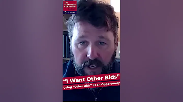 Plumbing Objection Handling: I Think I Want Other Bids. #shorts