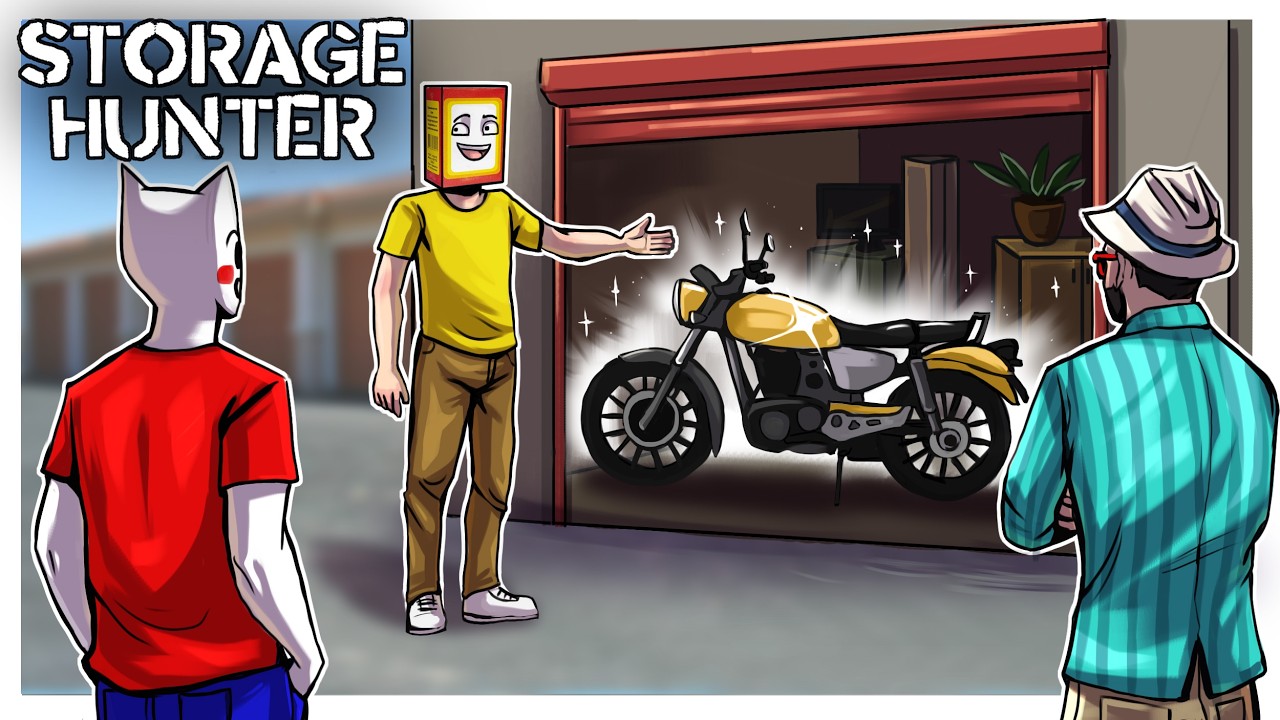 И ТАКОЕ ПОПАДАЕТСЯ! БИТВА ЗА КОНТЕЙНЕРЫ! ОХОТНИКИ ЗА СОКРОВИЩАМИ! - STORAGE HUNTER