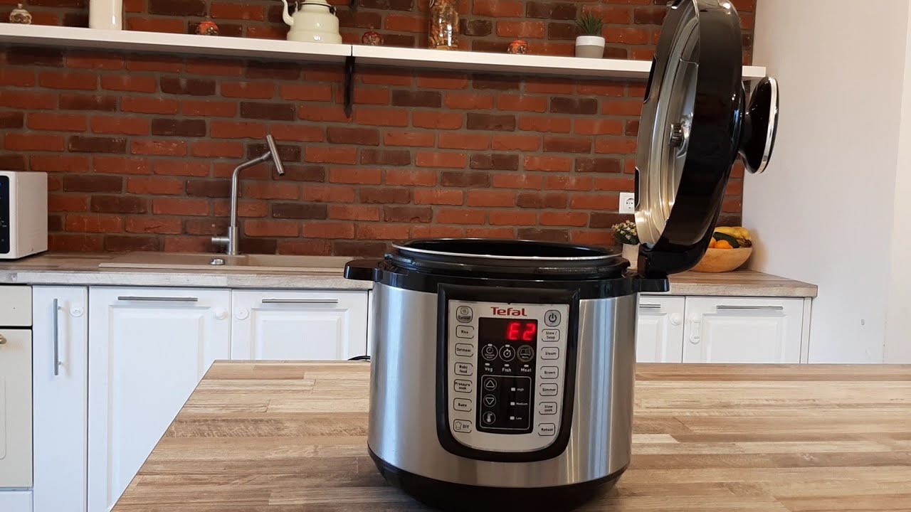Eroarea E2 cu explicatii pentru Multicooker cu presiune Tefal All in