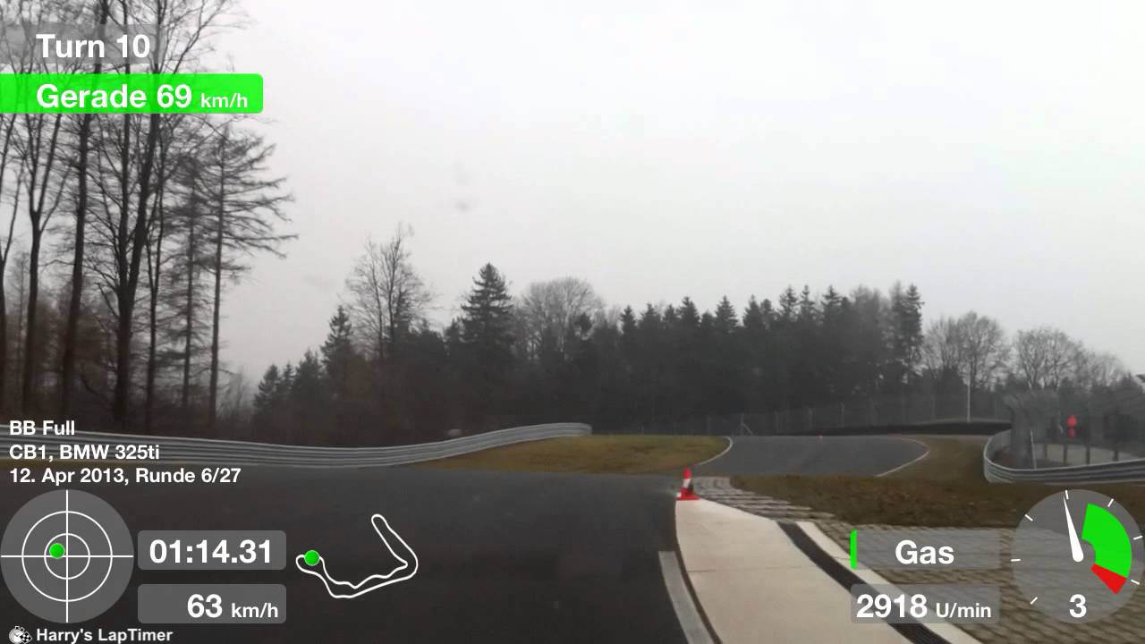 Bilster Berg onboard Ideallinie