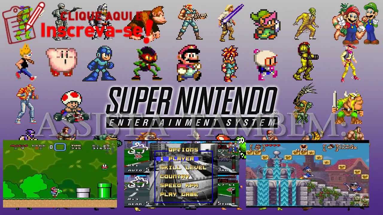 10 Jogos de Super Nintendo para Jogar de 2 Players 
