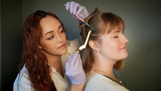 ASMR Scalp Check | Detailed Examination, Hair Parting, Micro-Attention & Massage | Soft-Spoken screenshot 2