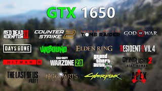 GTX 1650 Laptop in late 2023! 16 Games Tested at 1080p